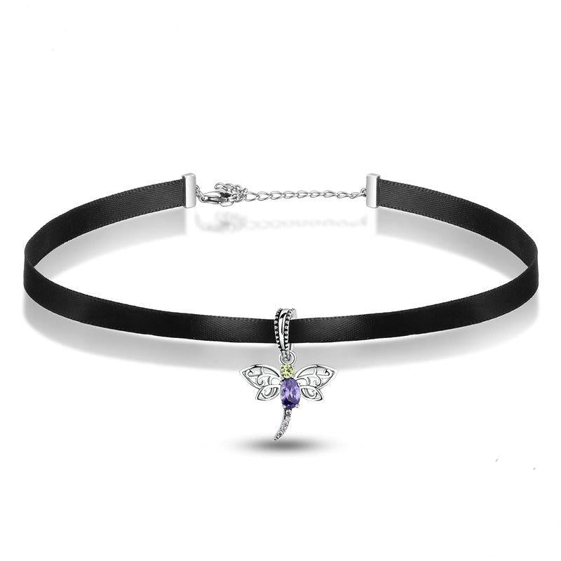 925 Sterling Silver Cute Dragonfly